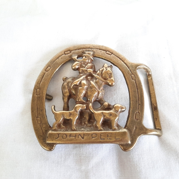 John peel western belt buckle - Picture 1 of 3